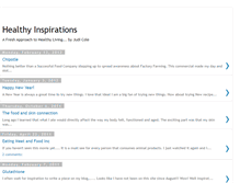 Tablet Screenshot of judicolehealthyinspirations.blogspot.com
