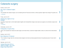 Tablet Screenshot of cataractssurgery101.blogspot.com