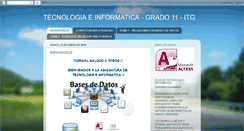 Desktop Screenshot of informat11.blogspot.com