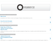 Tablet Screenshot of cadernoinformativo.blogspot.com