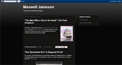 Desktop Screenshot of maxwelljameson.blogspot.com