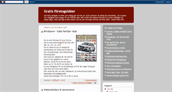 Desktop Screenshot of foretagsideer.blogspot.com