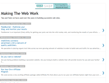 Tablet Screenshot of makingthewebwork.blogspot.com