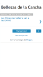 Mobile Screenshot of bellezasdelacancha.blogspot.com