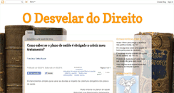 Desktop Screenshot of odesvelardodireito.blogspot.com