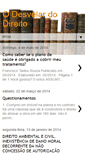 Mobile Screenshot of odesvelardodireito.blogspot.com