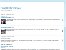 Tablet Screenshot of foraeldreforeningen.blogspot.com