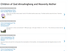 Tablet Screenshot of christahnsahnghong-heavenlymother.blogspot.com