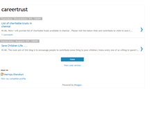 Tablet Screenshot of careertrust.blogspot.com