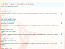 Tablet Screenshot of fulltiltpokertools.blogspot.com