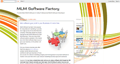 Desktop Screenshot of mlmsoftwarefactory.blogspot.com