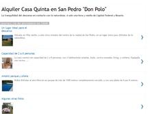 Tablet Screenshot of casaquintadonpolo.blogspot.com