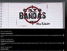 Tablet Screenshot of cazabandas.blogspot.com