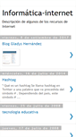 Mobile Screenshot of gladys-informatica-internet.blogspot.com
