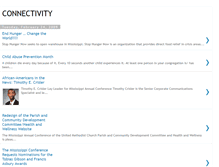 Tablet Screenshot of connectionalministries.blogspot.com