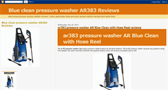 Desktop Screenshot of bluecleanpressurewasherar383.blogspot.com