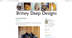 Desktop Screenshot of brineydeepdesigns.blogspot.com