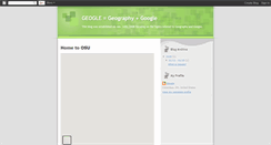 Desktop Screenshot of geogoogle.blogspot.com