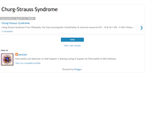 Tablet Screenshot of churg-strauss.blogspot.com