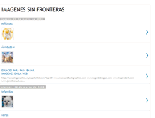 Tablet Screenshot of imagenes-sin-fronteras.blogspot.com