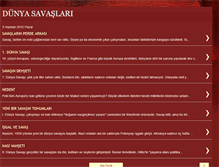 Tablet Screenshot of dunyasavaslari.blogspot.com
