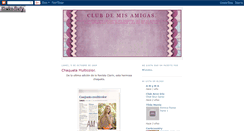 Desktop Screenshot of clubamigascompartir.blogspot.com