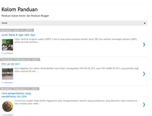 Tablet Screenshot of kolompanduan.blogspot.com