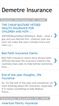 Mobile Screenshot of demetreinsurance.blogspot.com