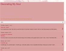 Tablet Screenshot of decoratingmysoul.blogspot.com