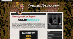 Desktop Screenshot of cthulhu4president.blogspot.com