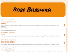 Tablet Screenshot of blogrosebassuma.blogspot.com