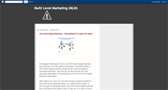 Desktop Screenshot of multi-level-marketing-strategies.blogspot.com