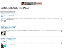 Tablet Screenshot of multi-level-marketing-strategies.blogspot.com