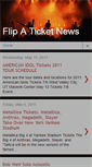 Mobile Screenshot of flipaticket.blogspot.com