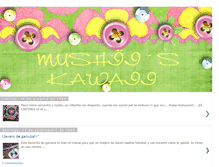 Tablet Screenshot of mushiikawaii.blogspot.com