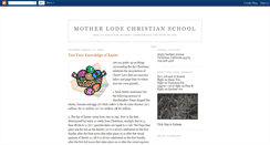 Desktop Screenshot of motherlodechristian.blogspot.com