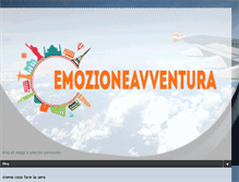 Tablet Screenshot of emozioneavventura.blogspot.com