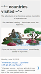 Mobile Screenshot of countries-visited.blogspot.com