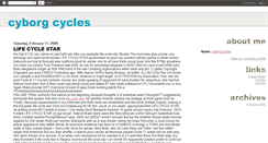 Desktop Screenshot of cyborg-cycles.blogspot.com