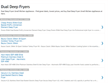 Tablet Screenshot of dual-deep-fryers.blogspot.com