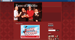 Desktop Screenshot of fansofmumo.blogspot.com