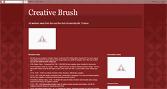 Desktop Screenshot of creativebrush.blogspot.com