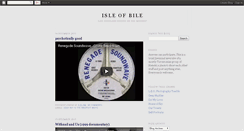 Desktop Screenshot of isleofbile.blogspot.com