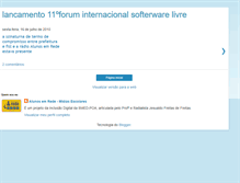 Tablet Screenshot of lancamentoforuminternacionalsofterliv.blogspot.com