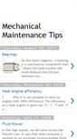 Mobile Screenshot of mechanicalmaintenancetips.blogspot.com