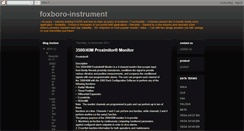 Desktop Screenshot of foxboro-instrument.blogspot.com