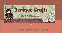 Desktop Screenshot of deniquecrafts.blogspot.com