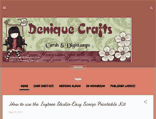 Tablet Screenshot of deniquecrafts.blogspot.com