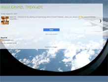 Tablet Screenshot of hotelgrandthekkady.blogspot.com