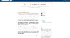 Desktop Screenshot of myrtlebeachdentist.blogspot.com